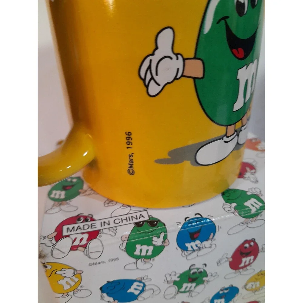 M&M's Dispenser Machine and Mug